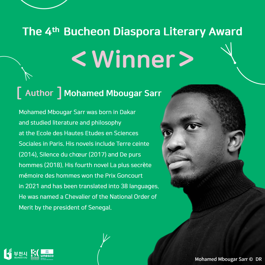 The winner of the 2024 Bucheon Diaspora Literary Award